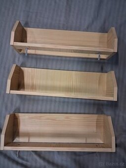 Poličky 3 kusy