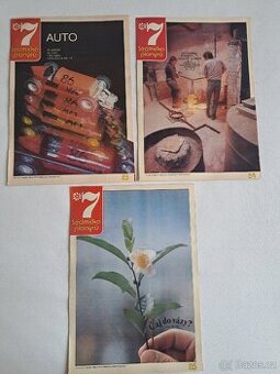 Sedmička pionýrů únor 1986 čísla 23, 24 a 25