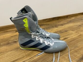 Boxerské boty adidas Box Hog 4 – šedé, téměř nové