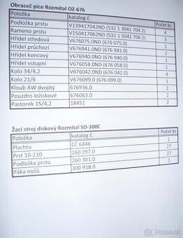 ND na Rozmital OZ-676 a SD-300C