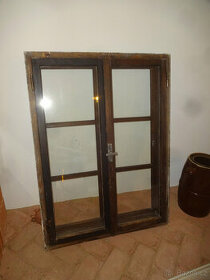 Prodám použité dřevěné špaletové okno