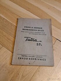 Návod Tatra 57 b - 1