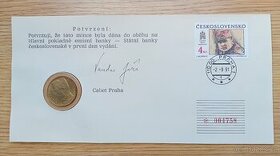 Mincovní dopis M.R.Štefánik 10 Kč 1991 výhodně - 1
