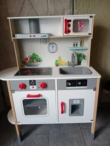 Dětská kuchyňka s nádobím - 1