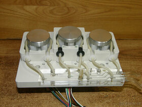 3x peristaltická pumpa, čerpadlo s čtyřmi hadičkami, JAPAN - 1
