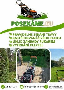 Pravidelné sekání trávy v Praze a okolí - Posekáme.eu - 1