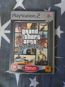 GTA San Andreas PS2 Platinum