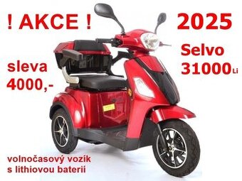 Nový SELVO 31000LI - Lithium baterie. AKCE - Sleva 4000,-
