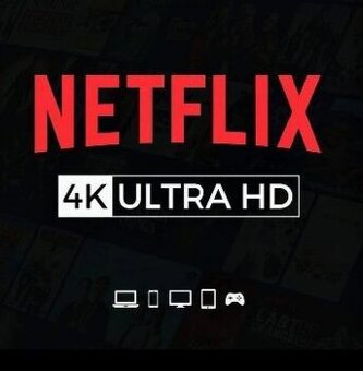 Netflix Premium Ultra 4k+HDR členství 3/6/12 měsíců
