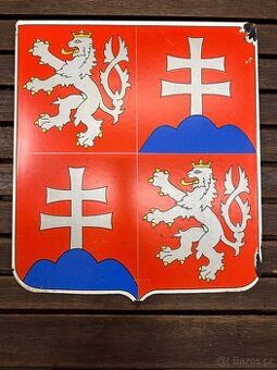 Smaltovaná cedule znak CSFR - 1