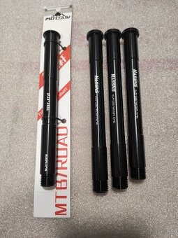 Pevné osy 15mm pro vidlice s roztočí 100- 110