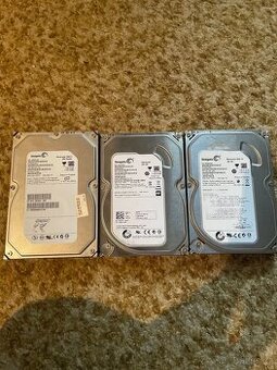HDD 500GB, 250GB, 160GB