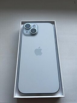 Prodám iPhone 15 128 GB – jako nový, s dokladem a zárukou