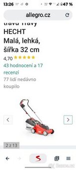 Sekačka el. HECHT malá