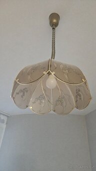 Stropní osvětlení, lustry různé druhy