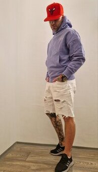 Fialová mikina Siksilk