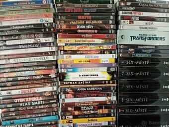 500 DVD v plastovych krabičkách od 50 Kč(aktualizovaná fota)