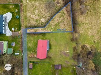 Stavební pozemek o výměře 640 m2 v obci Řepiště