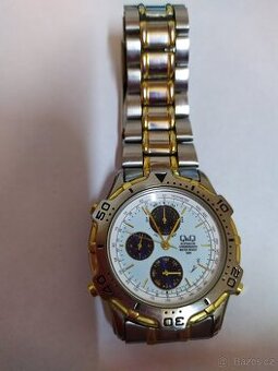 Japonský chronograf Q Q superior - 1