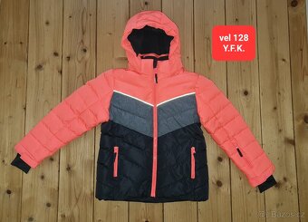 vel 122-128 nová bunda, soft bunfa,rifle----