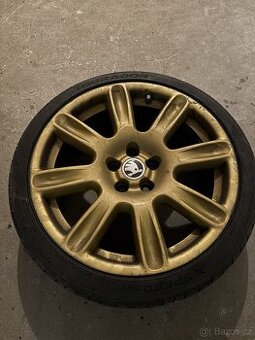 Alu kola BBS s letními pneu 205/40 r17