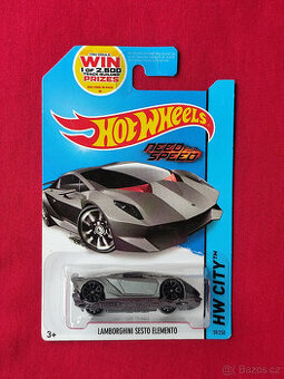Hot Wheels - Sesto Elemento dlouhá karta