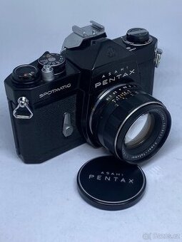 Asahi Pentax Spotmatic SP (černý) + Super Takumar 55mm f/1.