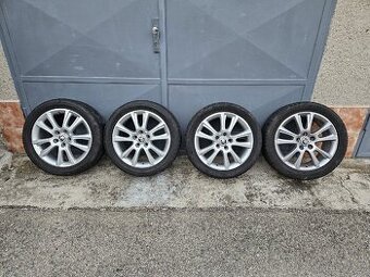Alu kola Škoda Zenith R17 + letní pneu Dunlop 225/45/R17