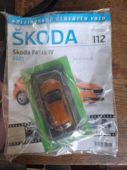 Model Škoda Fabia.