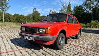 Škoda 105 L – rok 1986 – pojízdná, STK + eko daň zaplacena