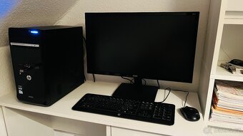 Prodám stolní počítač HP Pavilion s LCD Monitorem Acer KA241