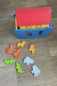 Noemova archa vkladaci hra