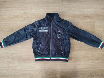 Podzimní bunda chlapecká, vel. 128, 7-8 let
