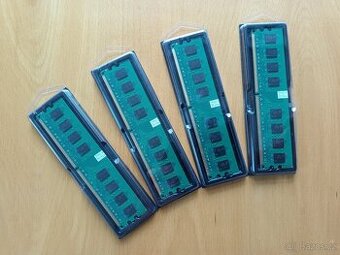 Nové 4 ks 4GB 2Rx4 PC2-6400U DDR2 800Mhz DIMM RAM paměť AMD