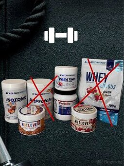 Fitness balíček – proteiny, kreatin, isotonic, másla