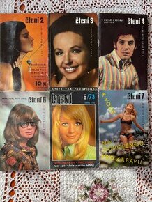 Retro časopisy Čtení rok 68-86