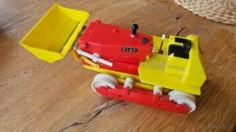 Retro hračka Ites bagr Fiat BD 20