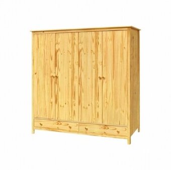 Dřevěná skříň 4dveřová TORINO