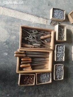 Nýty různých průměrů