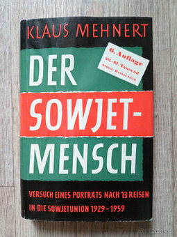 Mehnert Klaus - Der Sowjet-Mensch
