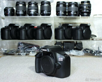 Nová digitální zrcadlovka Canon EOS 4000 D.