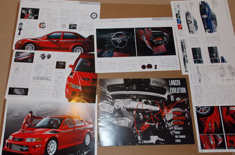 Prospekt Mitsubishi Lancer EVO VI VII VIII katalog prospekty