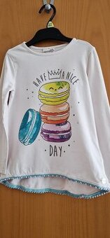 Tričko s dlouhým rukávem Coccodrillo, velikost 116 (6 let)