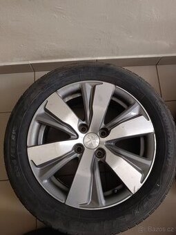 Letní pneumatiky originál  Pegeot 16" Alu