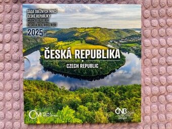 Sada oběžných mincí 2025 Česká republika stand