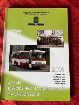 Kniha 100 let MHD na Jablonecku