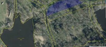 Klidné místo mezi rybníky – 2 805 m²  u Hošťky