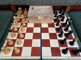 PRODÁNO - Starožitné šachy, Česká klubovka