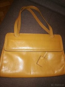 Vintage kožená kabelka - 1