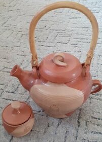 Konvička s cukřenkou - keramika